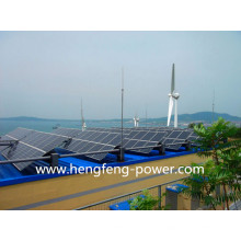 10kW wind turbine generator with Solar panels system